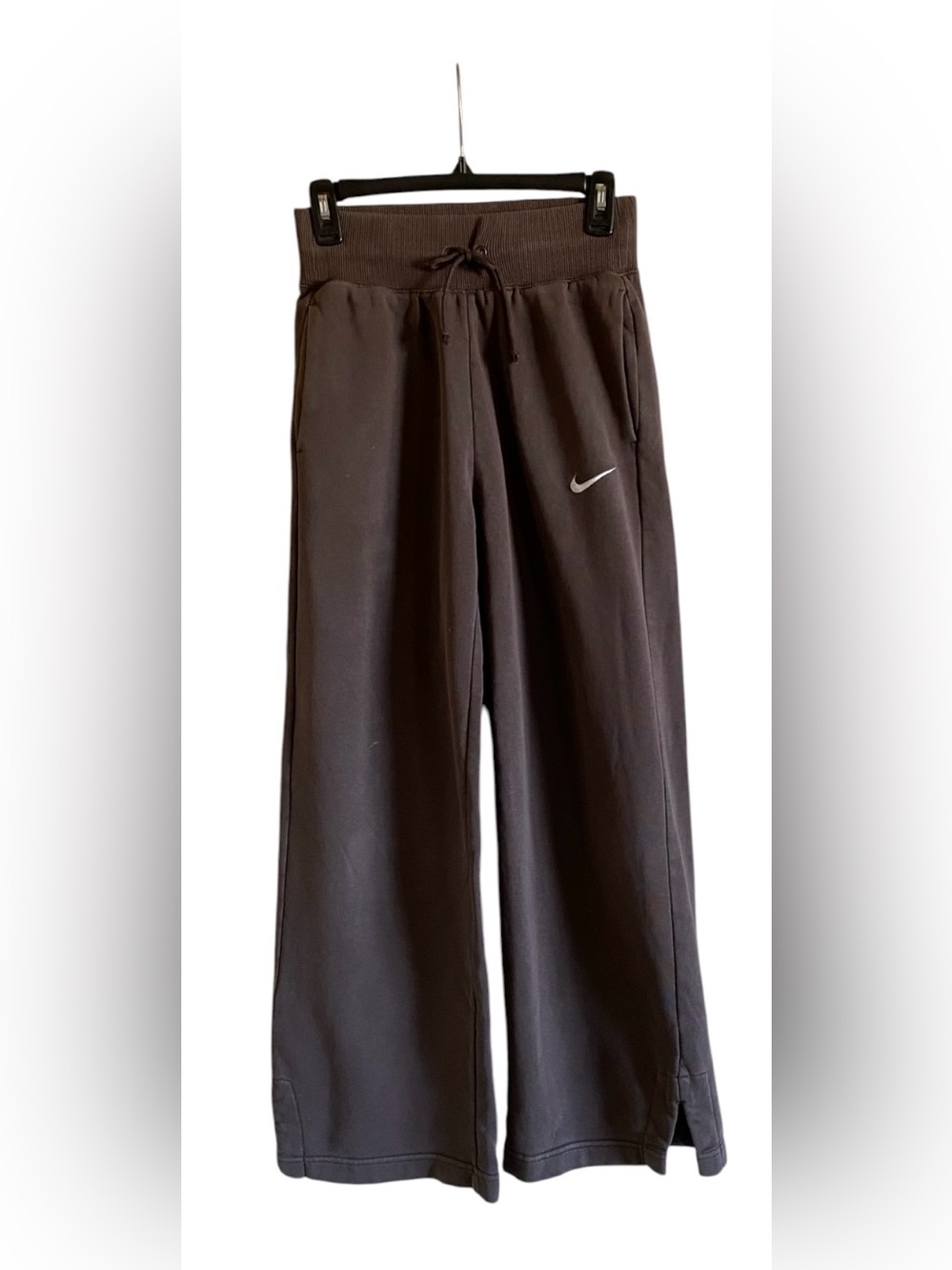 Women’s NIKE Brown Wide Leg Sweatpants XS